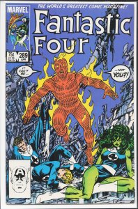 Fantastic Four #289 (1986) Fantastic Four