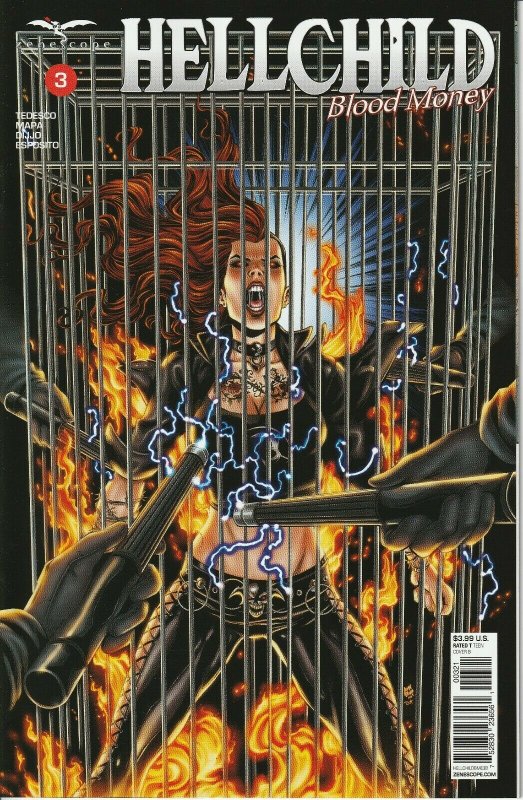 Hellchild Blood Money #3 Cover B Zenescope Comic GFT NM Otero