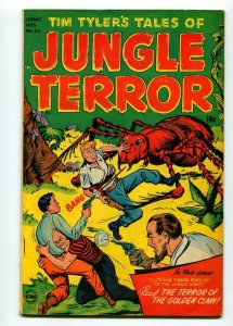 TIM TYLER'S TALES OF JUNGLE TERROR #54 1952-TIM TYLER-LYMAN YOUNG-FN-