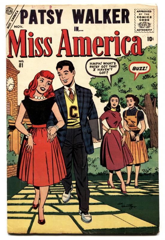 Miss America #81 comic book 1957-Patsy Walker-Atlas VG+