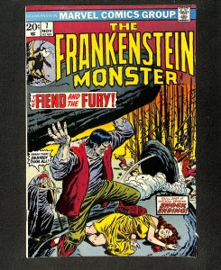 Frankenstein #7  Fury of a Fiend! John Buscema Cover! Dracula Cameo!