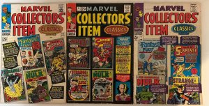 *Marvel Collectors Item Classics (1966) 1vg, 2vg, 3vgf, 4vg, 5vg, 7vg