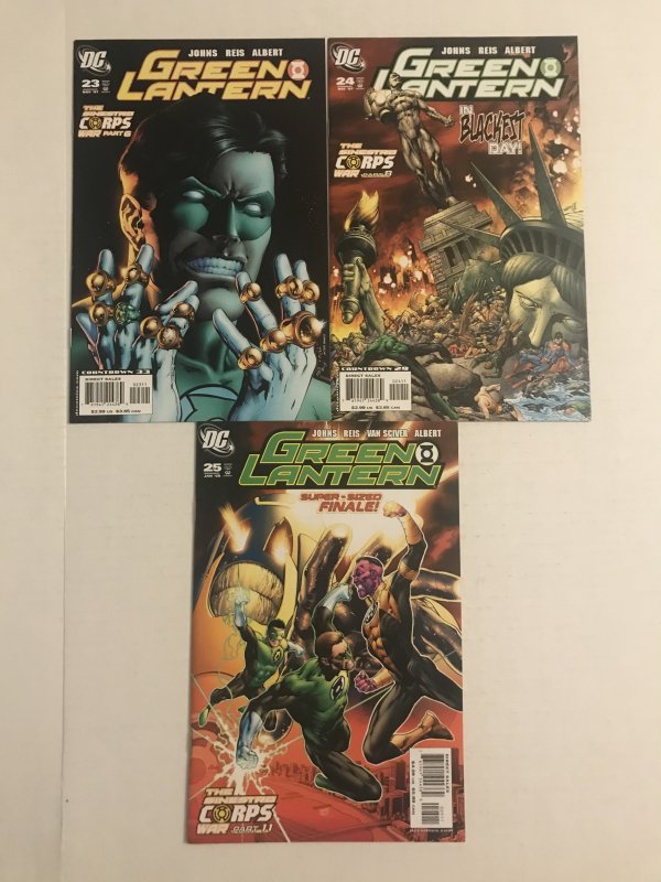 Green Lantern #23 - 25 Lot of 3— unlimited combined shipping !