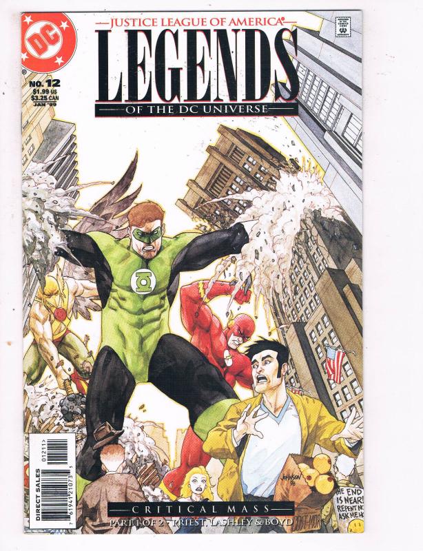 Justice League Of America : Legends Of The DC Universe #12 VF DC Comic Book DE21