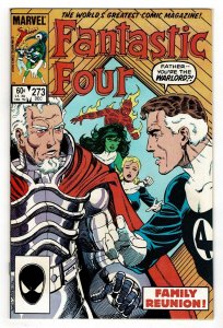 Fantastic Four 273   1st Full Nathaniel Richards   Origin Kang Prime