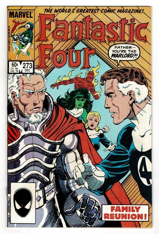 Fantastic Four 273   1st Full Nathaniel Richards   Origin Kang Prime