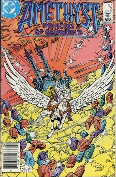 Amethyst #2 (Newsstand) VG ; DC | low grade comic Princess of Gemworld