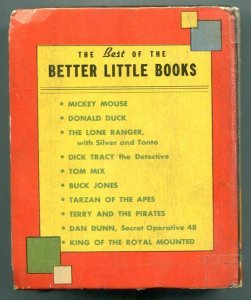 Red Barry Undercover Man Big Little Book #1426 VG