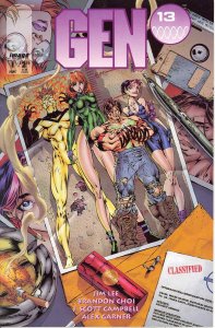 Gen13 (Mini-Series) #1 (2nd) VF ; Image | J. Scott Campbell