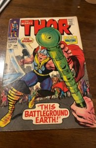 Thor #144 (1967)this battleground earth Kirby