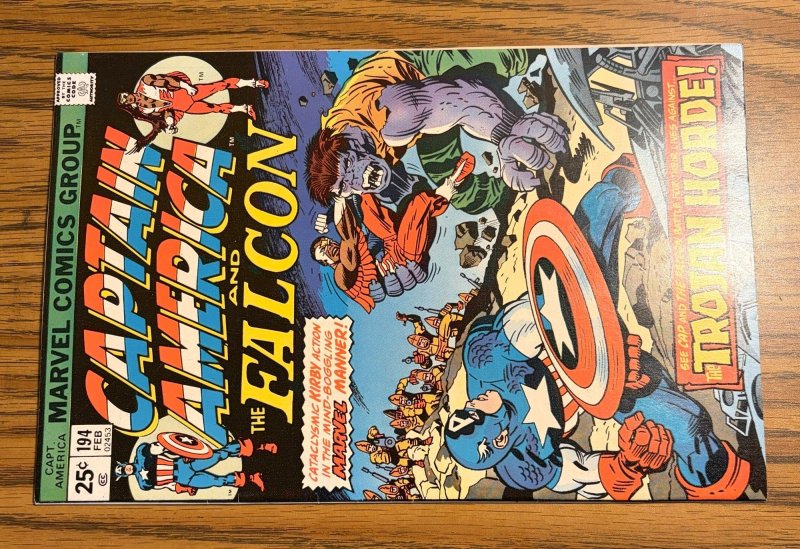 Captain America #194 (9.2 NM) 1st William Taurey, Jack Kirby is BACK! (1976)