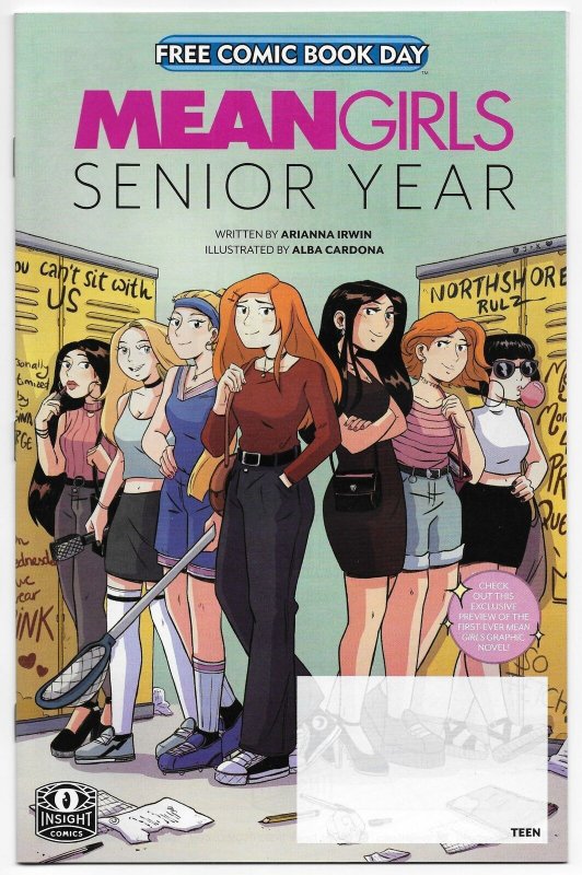 FCBD Mean Girls Senior Year #1 Unstamped (Insight, 2020) NM