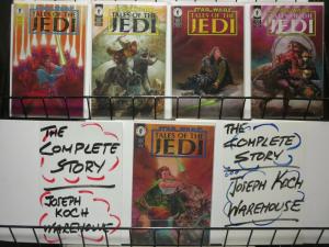 STAR WARS TALES OF THE JEDI 1-5 Tom Veitch complete set