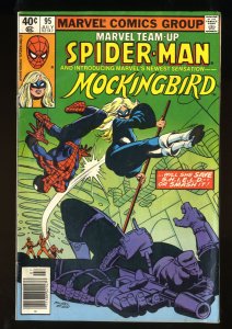 Marvel Team-up #95 FN- 5.5 1st Mockingbird! Comics