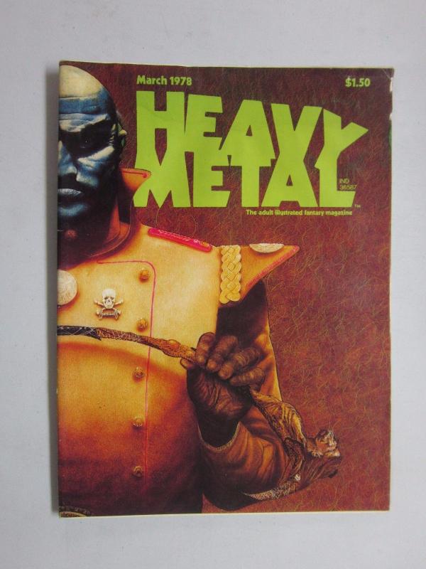 Heavy Metal Magazine - all 12 different average 6.0/FN (1978)