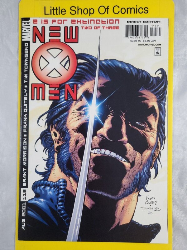 New X-Men #115 2001 Marvel Comics 1st Appearance of Negasonic Teenage Warhead