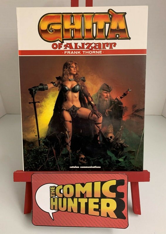 Ghita of Alizarr Paperback 1981 Frank Thorne 