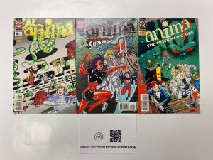 3 Anima DC comic book #9 10 11 9 KM9