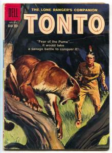 Tonto #33 1958-Dell Western-Lone Ranger's companion G