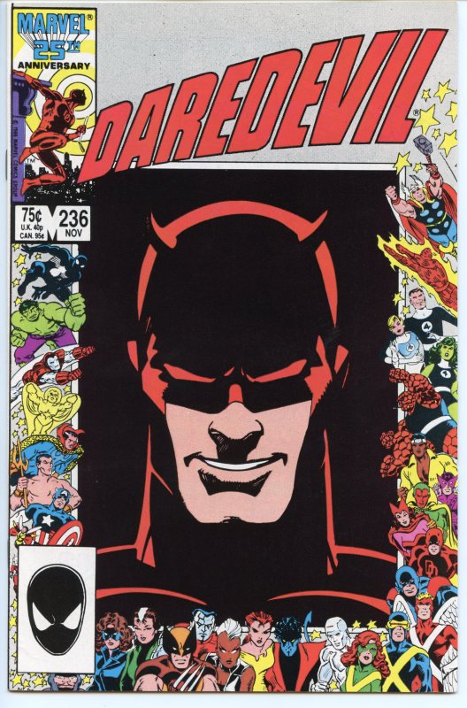 Daredevil (1964) #231-240 - Miller’s “Born Again” ends - Marvel - 1986-7