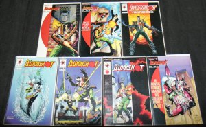 BLOODSHOT COMIC LOT W/ KEYS 37PC (VF-NM)