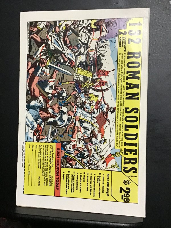 Captain America #255 (1981) hi grade anniversary issue! Origin!   VF/NM Byrne!