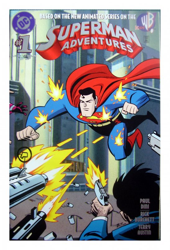 Superman Adventures #1 Newsstand Edition (1996)