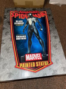 Bowen Designs Black Costume Symbiote Spider-Man Museum Pose, Full Size Statue