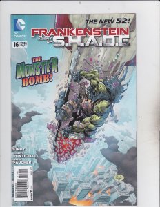 DC Comics! Frankenstein! Agent of S.H.A.D.E! Issue 16!