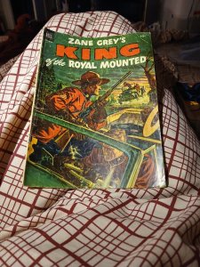 KING OF THE ROYAL MOUNTED #9 SEP-NOV., 1952 ~ DELL COMICS /IN THE DEADLY CANYON