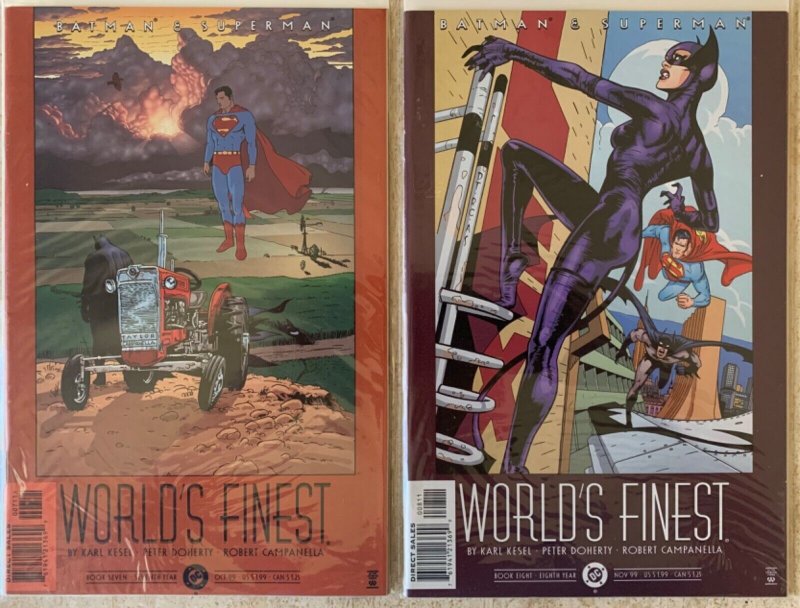 WORLD'S FINEST 1-10 (1999-2000) + OGN 1-3 (1990) | 2 COMPLETE MINI-SERIES!