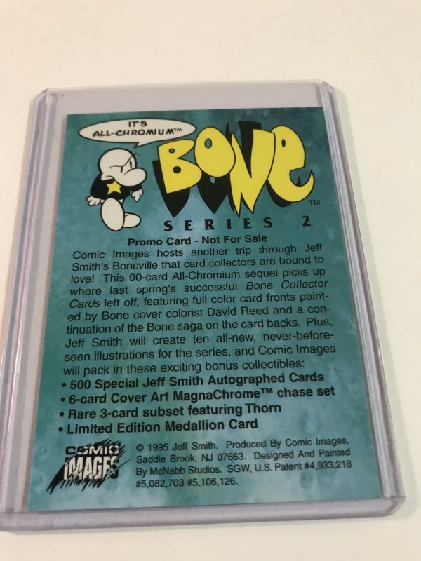 BONE Series II Chromium promo card : Comic Images 1995 NM/M; Jeff Smith art