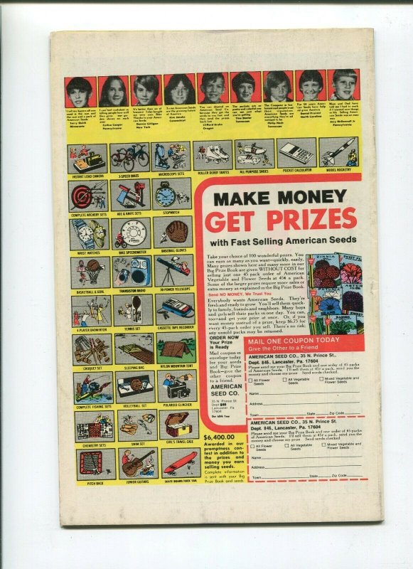 MACHINE MAN #1 (7.0) THE LIVING ROBOT KIRBY ART 1978