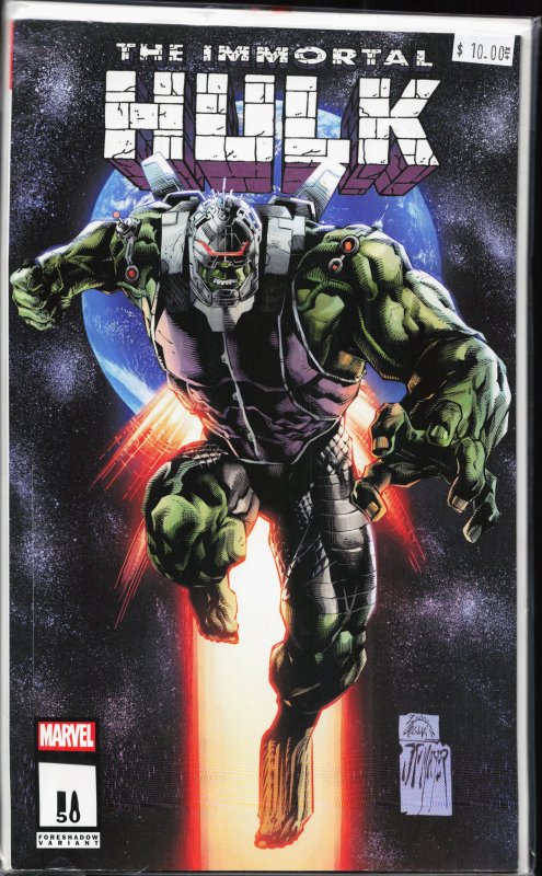 The Immortal Hulk #50 Stegman Cover Hulk