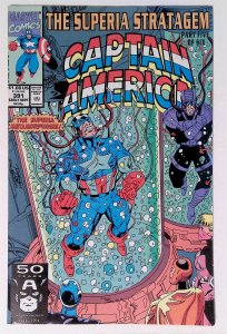 Captain America (1st Series) #391 (Sept 1991, Marvel) 7.5 VF-