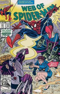 Web of Spider-Man, The #91 FN ; Marvel | 1st appearance Whisper & Pulse