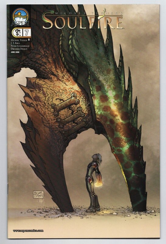 Soulfire #7 Cvr A Michael Turner (Aspen, 2006) VF