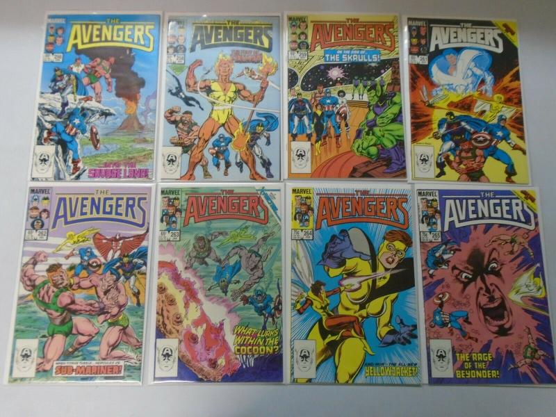 Copper age Avengers comic lot from #256-299 39 different (1985-89) 8.0/VF