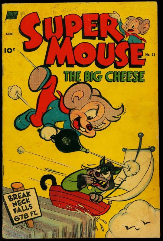 Supermouse #21 1952- Golden Age Funny Animals   G/VG
