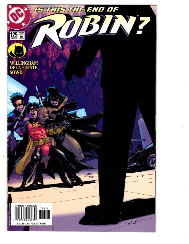5 Robin DC Comic Books # 124 125 126 127 128 Batman Nightwing Spoiler MS7