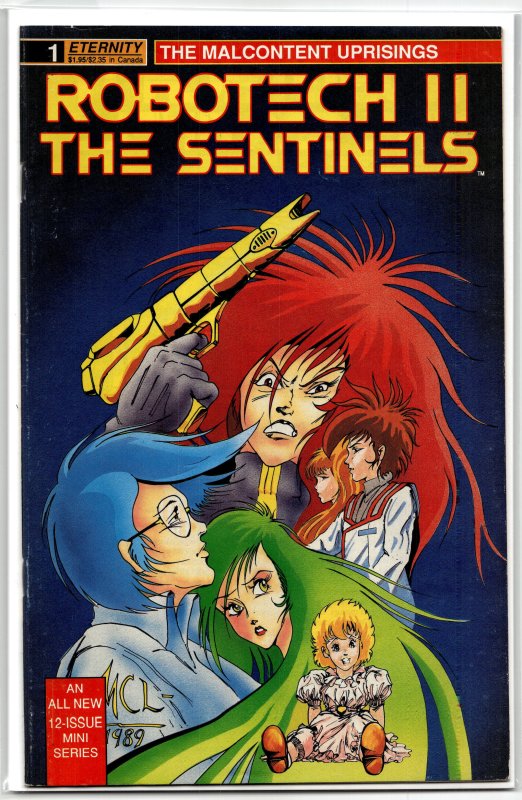 Robotech II: The Sentinels - The Malcontent Uprisings #1 (1989)