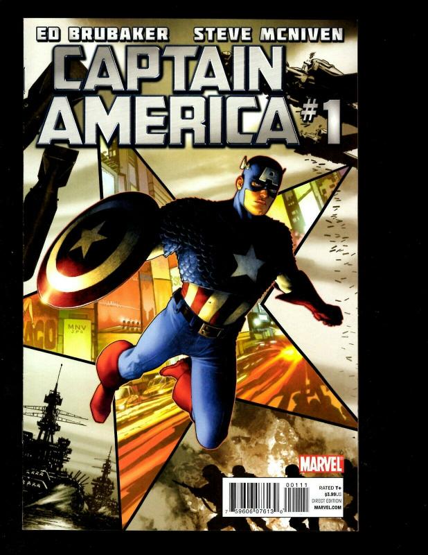 12 Captain America Marvel Comics # 1 2 3 4 43 44 45 46 47 49 RP2