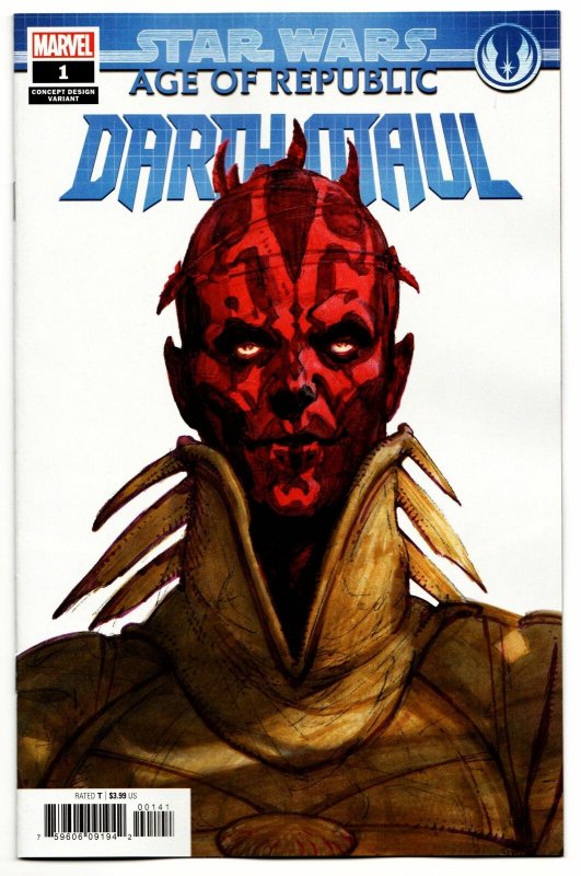 Star Wars Age Of Republic Darth Maul #1 Design Variant (Marvel, 2019) NM