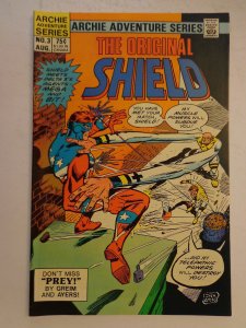 The Original Shield Greim Ayers #3 Archie Comics Adventure Series August 1984 NM