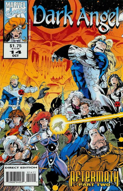 Dark Angel (Formerly Hell's Angel) #14 FN ; Marvel UK | Aftermath 2
