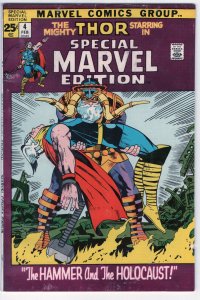 SPECIAL MARVEL EDITION #4  - 3.0 - OW-W - Thor - Derby