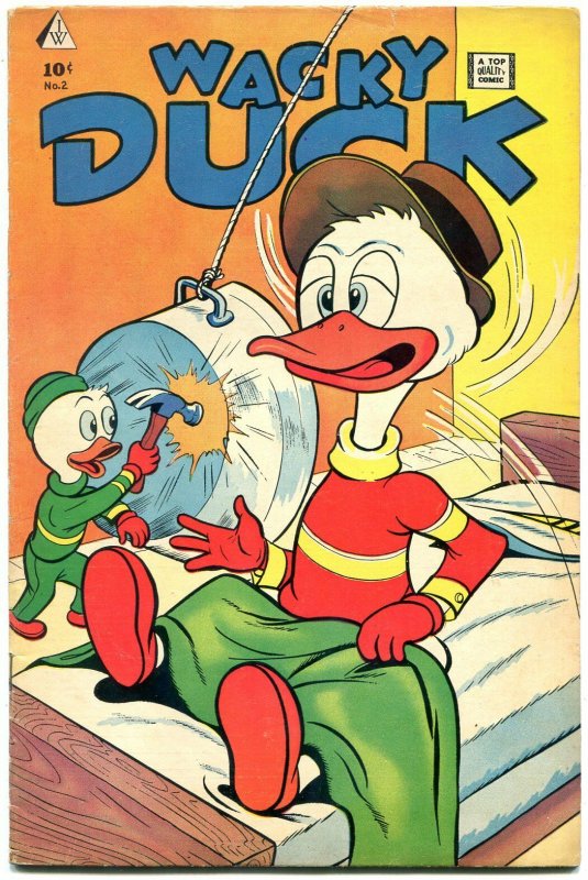 Wacky Duck #2 1958- Golden Age Funny Animal reprints FN