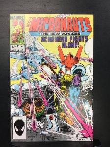 Micronauts: The New Voyages #7 (1985) nm