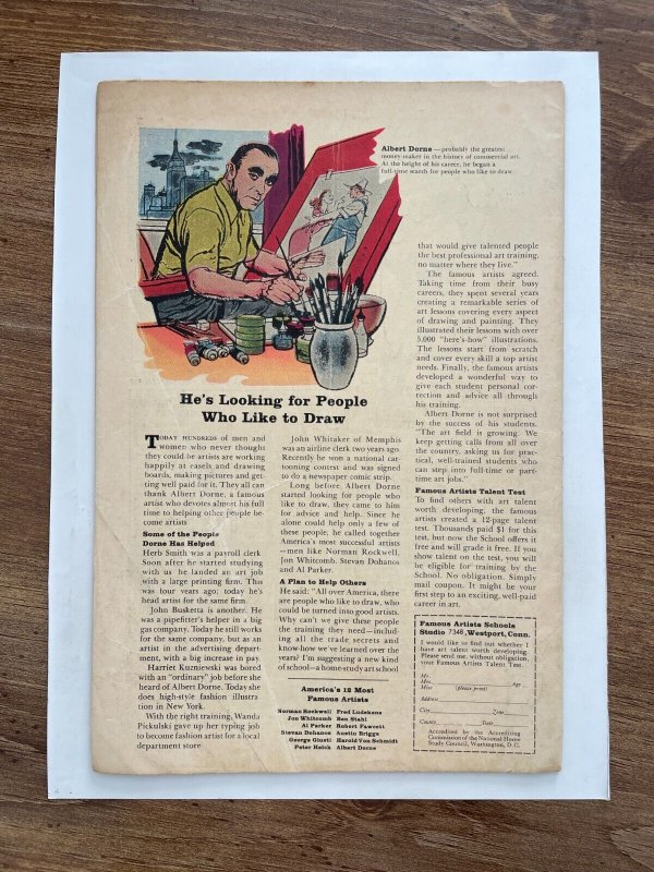 Space Adventures # 59 VG Charlton Comic Book Silver Age Sci-Fi 16 MS4