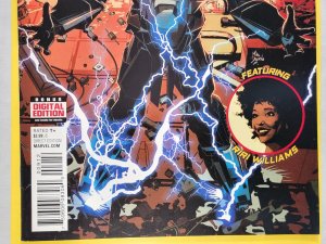 Invincible Iron Man #9 2nd Print 2016 Marvel Riri Williams (Ironheart) VF